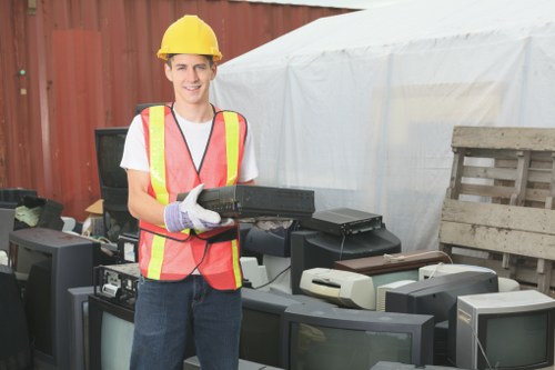 Professional skip hire service assisting a business in Mill Hill