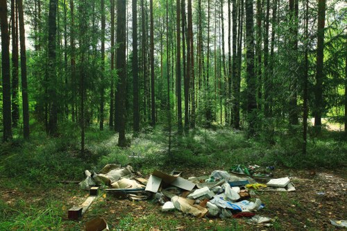 Recycling process of demolition materials